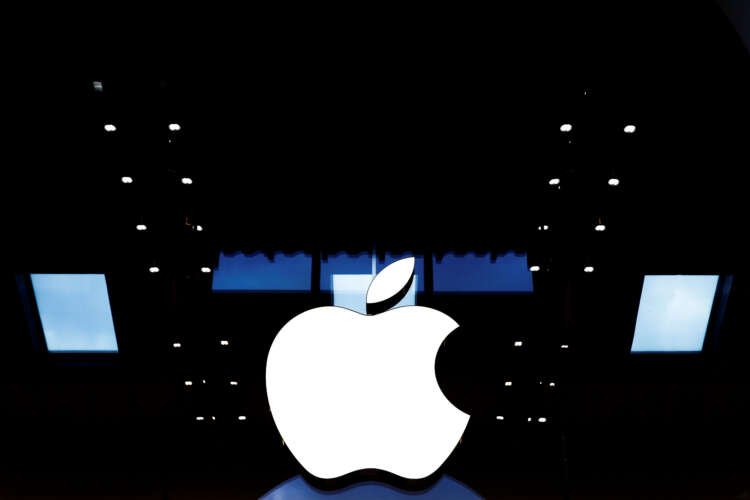 Apple logo with App Store icons representing small developers' agreement - Global Banking & Finance Review