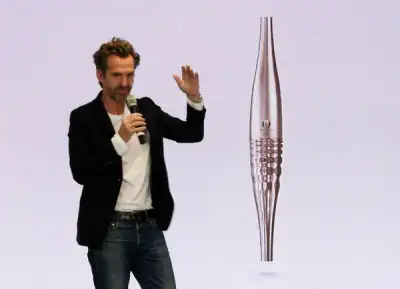 Image for Peace-themed torch unveiled for Paris 2024 Olympics
