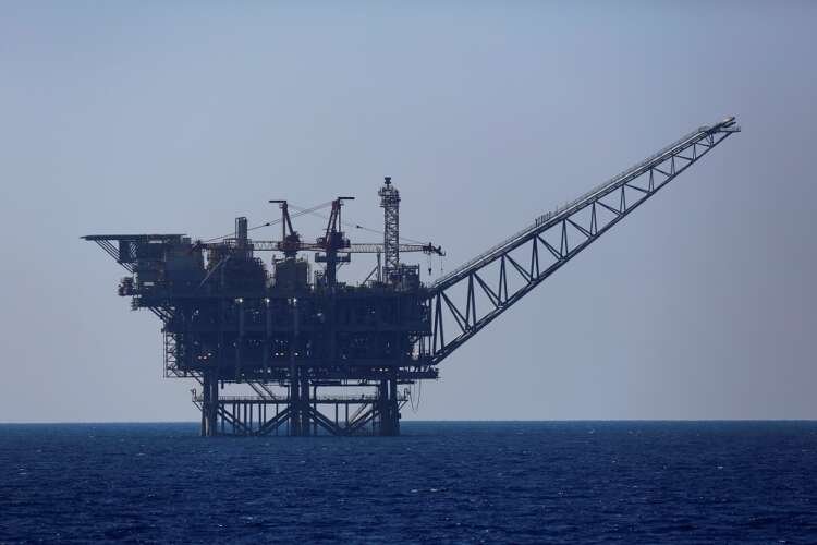 Israeli gas platform in the Mediterranean sea, vital for gas export to Europe - Global Banking & Finance Review