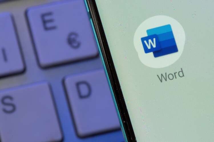 Illustration of Microsoft Word app on smartphone, highlighting AI copilot features - Global Banking & Finance Review