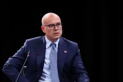 Image for Serbian prime minister quits as anti-corruption protests persist