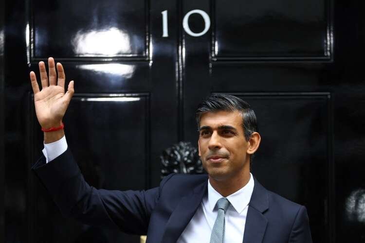 Image for Rishi Sunak’s first speech as UK prime minister