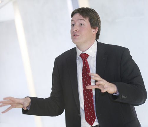 Bjorn Cumps discussing technology and customer trust in financial services - Global Banking & Finance Review