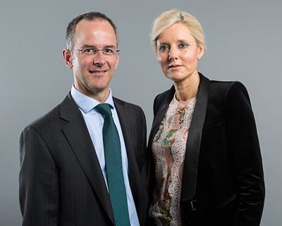 Rob Mason and Becky Stones