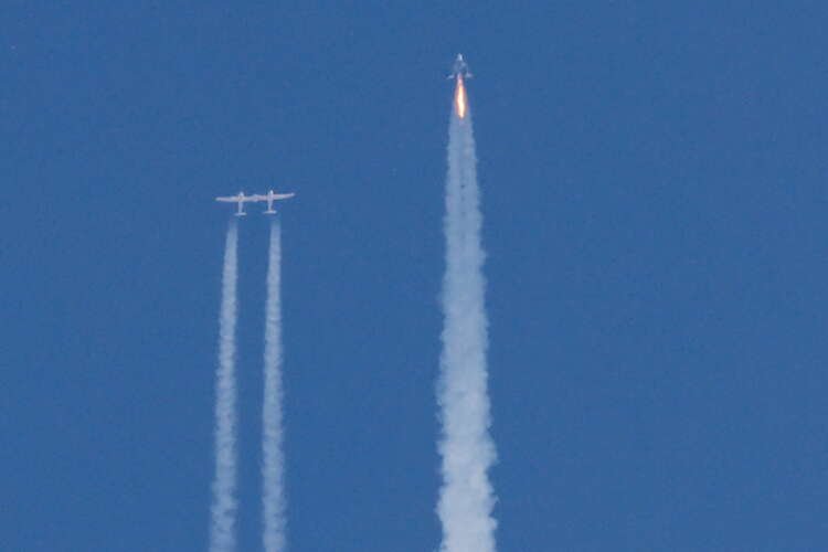 Image for U.S. aviation agency probes Branson’s Virgin Galactic flight deviation