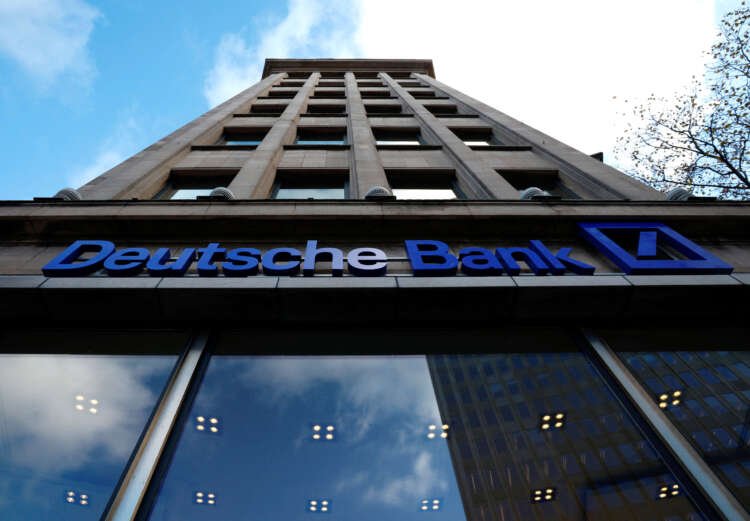 Deutsche Bank logo displayed prominently in Brussels - Global Banking & Finance Review