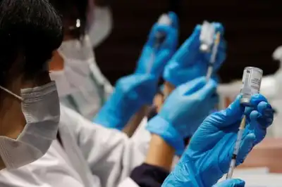 Image for Japan finds stainless steel particles in suspended doses of Moderna vaccine