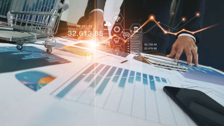 Businessman analyzing financial data for SMB banking solutions - Global Banking & Finance Review