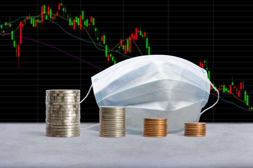 Market graphs and financial charts reflecting Covid-19 impact on global economy - Global Banking & Finance Review