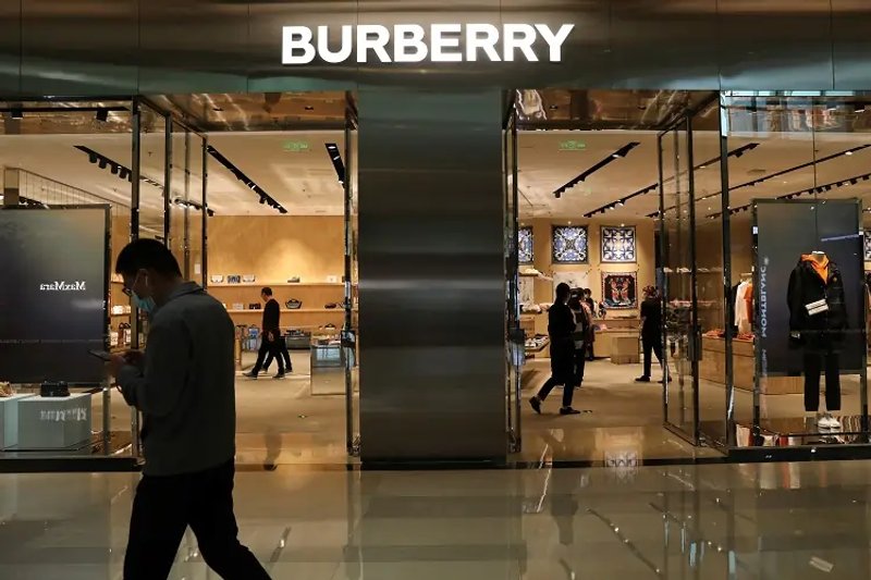 Image for Burberry shares jump on Moncler bid report