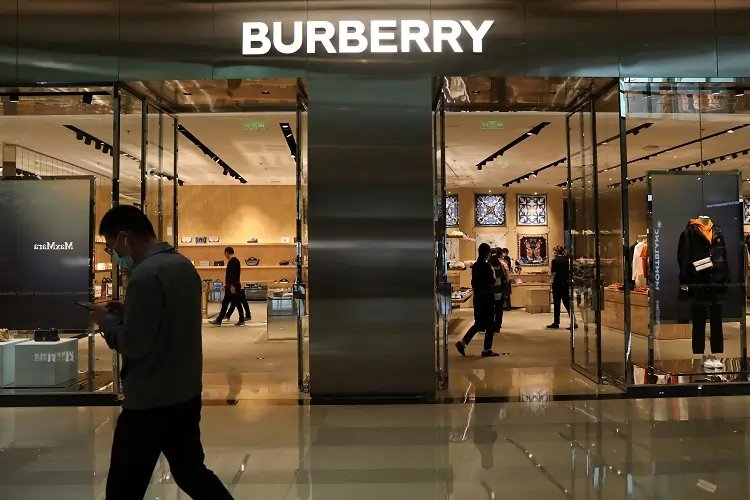 Image for Burberry shares jump on Moncler bid report