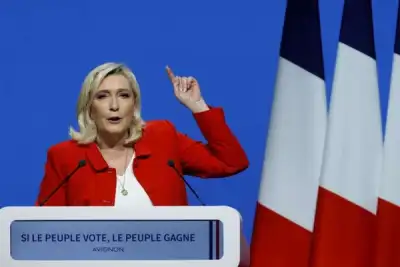 Image for Victory has never been closer, Le Pen tells enthusiastic supporters