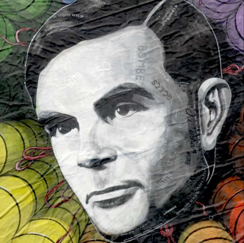 Image for Britain’s spy agency honours codebreaker Turing in giant artwork