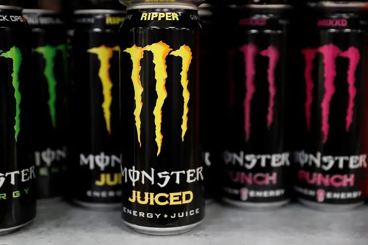 Monster Beverage's logo and products reflecting weaker consumer demand - Global Banking & Finance Review