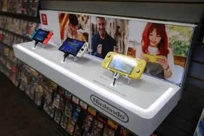 Image for Nintendo announces 10-1 stock split; sees Switch sales falling 9%