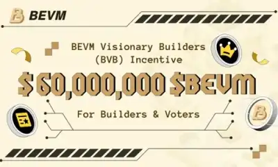 Image for BEVM Visionary Builders (BVB) Program Launches a 60 Million Ecosystem Incentives Program