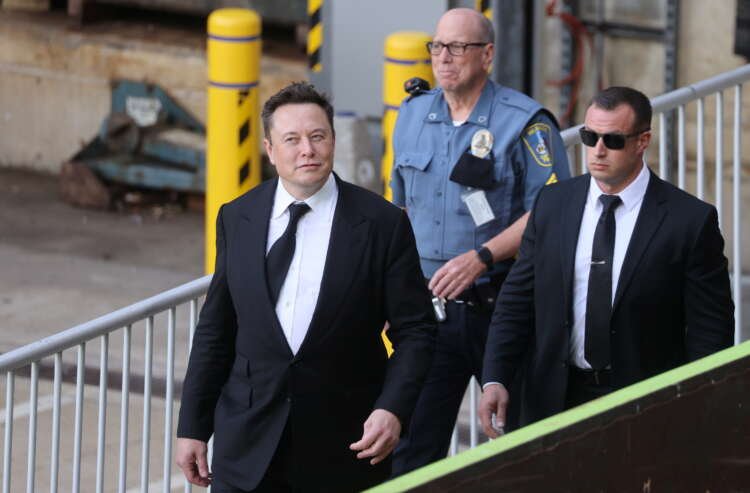 Tesla CEO Elon Musk defends Tesla Inc’s 2016 deal before the Delaware Court of Chancery in Wilmington