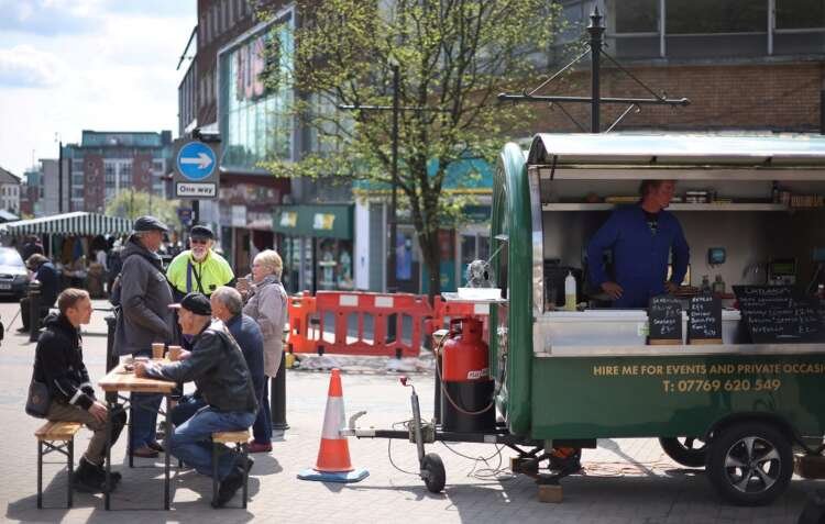 Voters and local caterer in Newcastle-under-Lyme amid local elections - Global Banking & Finance Review