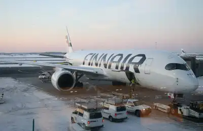 Image for Finnair tightens annual operating profit outlook, shares skid