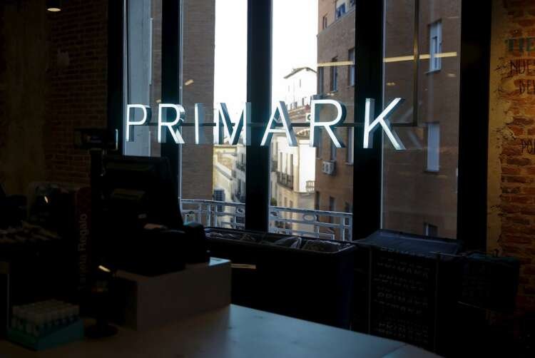 Primark logo displayed on store windows, highlighting Click & Collect trial for children's products - Global Banking & Finance Review