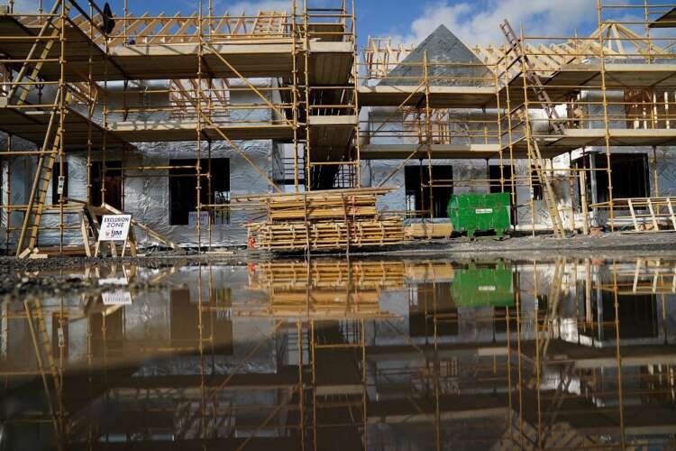 Construction site showcasing new homes amidst rising Irish house prices - Global Banking & Finance Review