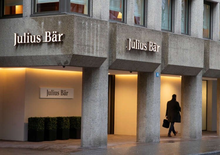 Image for Julius Baer reports modest money inflows after slow start to 2023