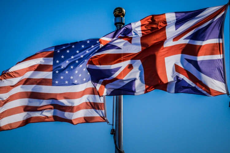 USA and UK flags symbolizing collaboration in global banking regulation - Global Banking & Finance Review