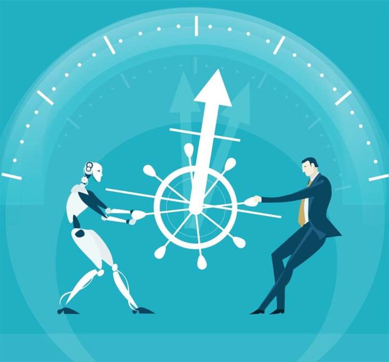 Image for The battle of robots and accountants with a side of statistics