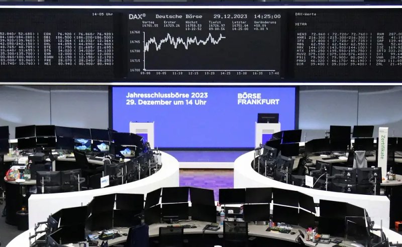 Image for European shares kick off 2024 on dour note; tech stocks lead declines