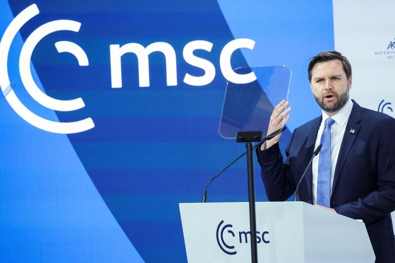 JD Vance speaking at the Munich Security Conference, addressing censorship in Europe - Global Banking & Finance Review