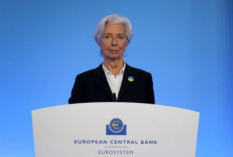 ECB President Christine Lagarde holds news conference following Governing Council’s monetary meeting, in Frankfurt