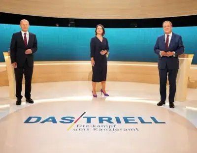 Image for German election too close to call as many voters still undecided