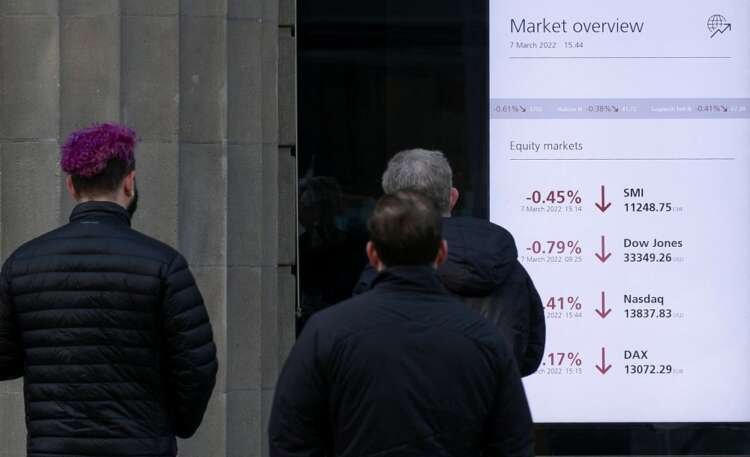 Swiss bank UBS headquarters showcasing financial data during Russia sanctions - Global Banking & Finance Review