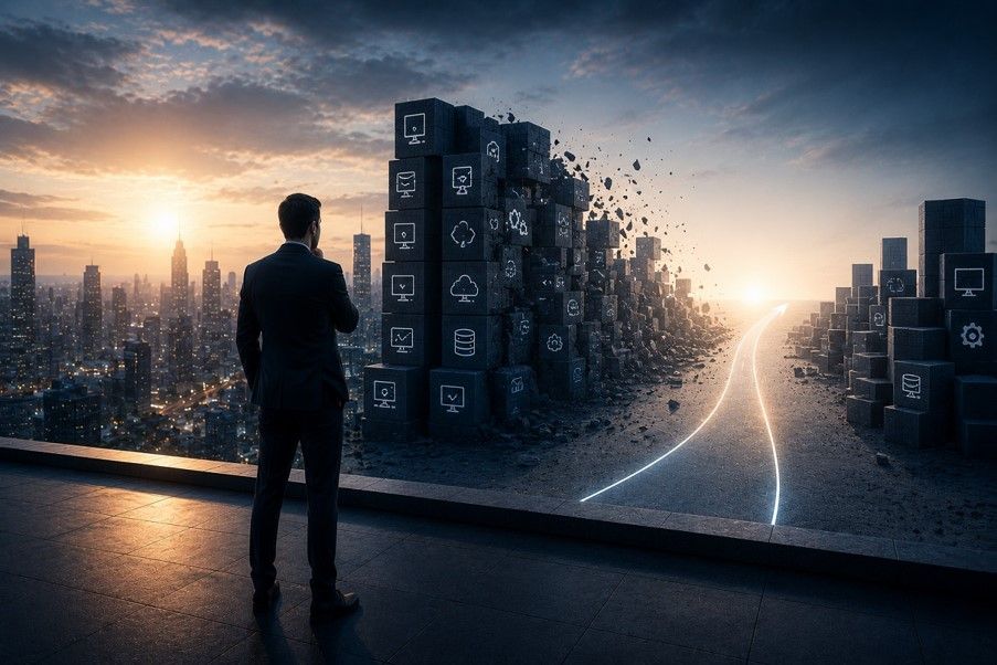 Image for Why the Next Technology Advantage May Come From What Businesses Stop Building