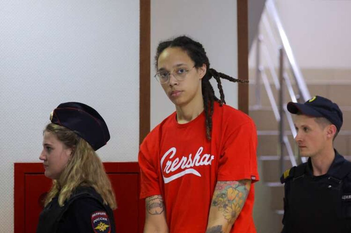 Brittney Griner during her trial in Russia for drug charges - Global Banking & Finance Review