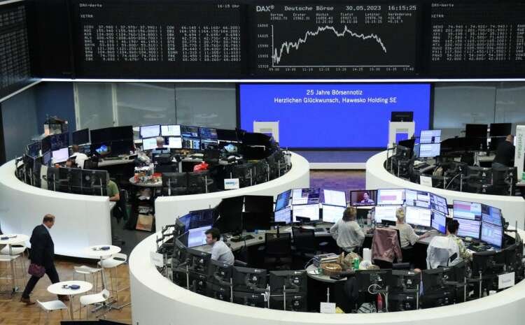 Graph showing European stocks rebound amid easing inflation data - Global Banking & Finance Review