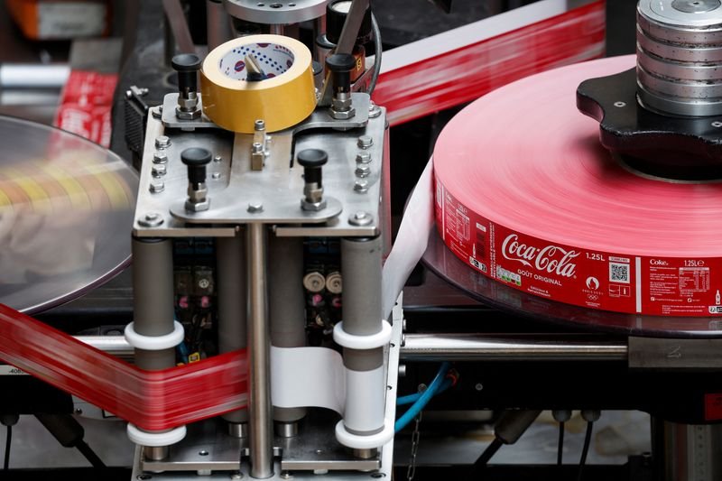 Coca-Cola Europacific Partners logo with beverage products highlighting revenue rise - Global Banking & Finance Review