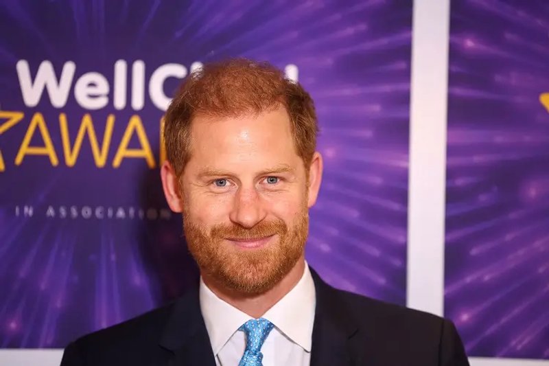 Image for All smiles, Prince Harry returns to the UK for children’s charity event