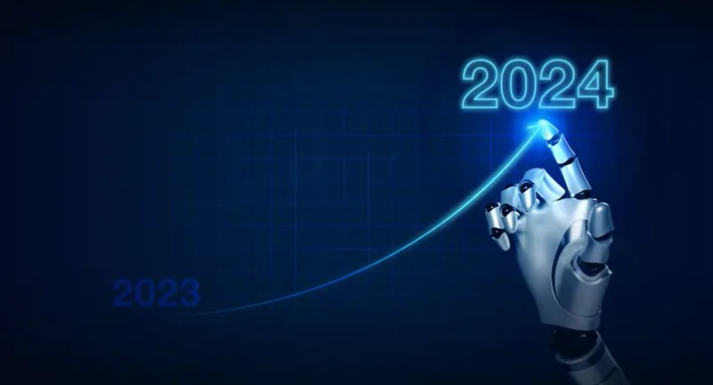 Image for 2024 AI Trends: Accelerating sophistication of LLMs