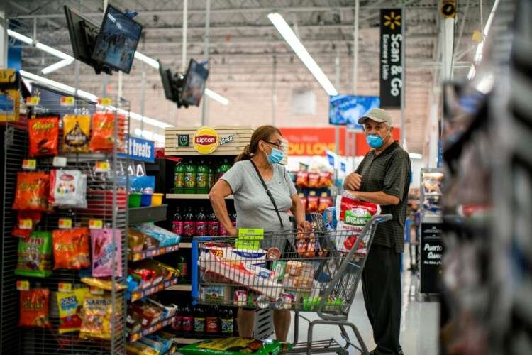 Image for U.S. annual inflation posts largest gain in nearly 41 years as food, gasoline prices soar