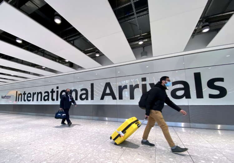Image for Airline bosses call on UK and U.S. to lift trans-Atlantic travel restrictions