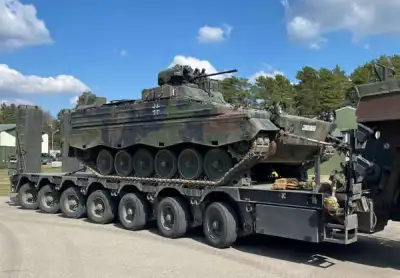 Image for Germany pledges quick decision on first heavy arms delivery to Ukraine