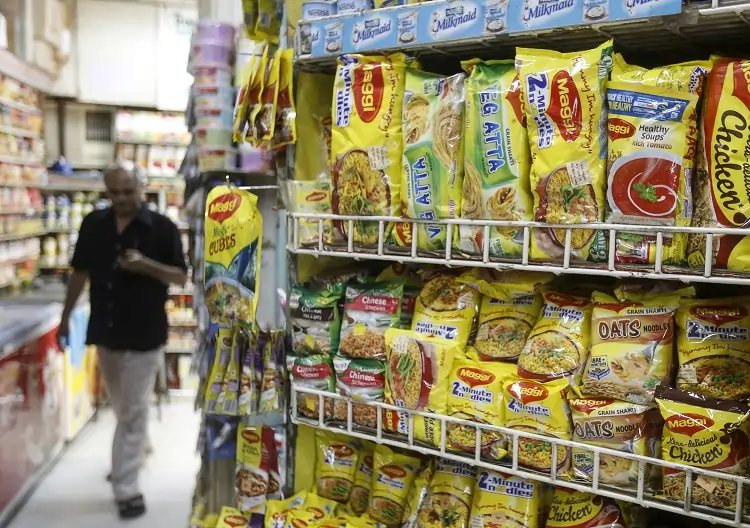 Nestle products displayed in a market highlighting health disparities - Global Banking & Finance Review
