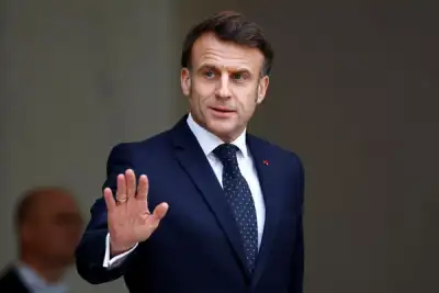 Image for France's Macron: Ukraine's Zelenskiy is 'legitimate' president