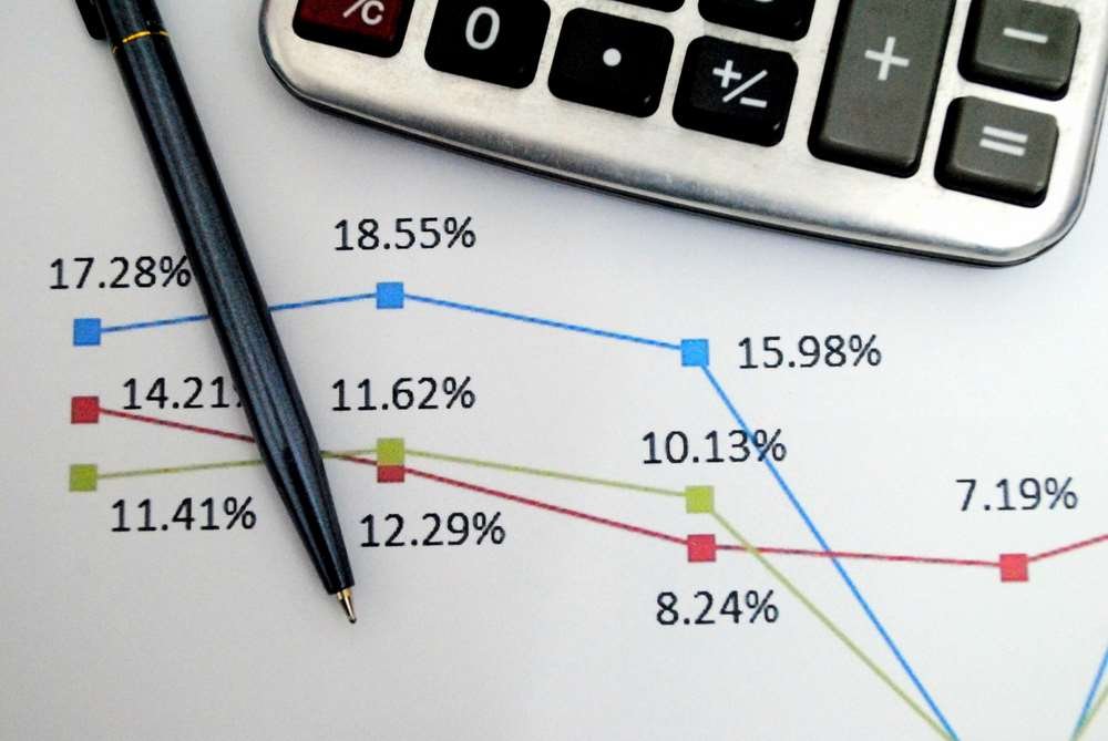Graph illustrating stock volatility and beta in finance - Global Banking & Finance Review