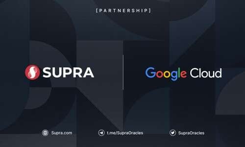 Illustration of Supra and Google partnership for fast price feeds in financial markets - Global Banking & Finance Review