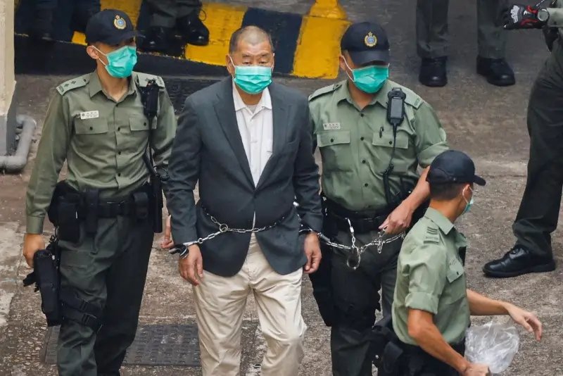 Jimmy Lai in court discussing U.S. general's advisory role on Taiwan - Global Banking & Finance Review