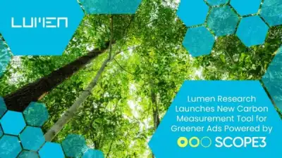Image for Lumen Research Launches New Carbon Measurement Tool for Greener Ads Powered by Scope3
