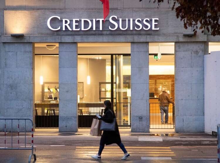 Credit Suisse logo highlighting QIA's increased stake in the bank - Global Banking & Finance Review