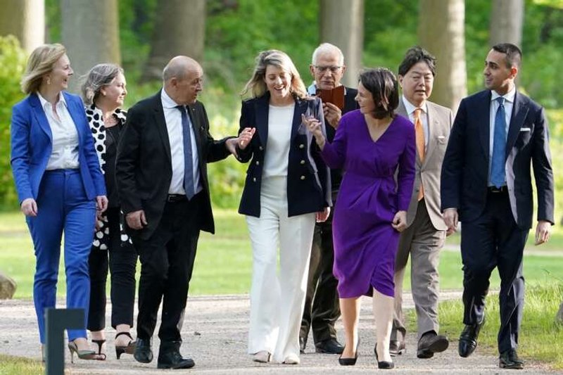 Image for Germany promises G7 show of unity against Russia as ministers meet